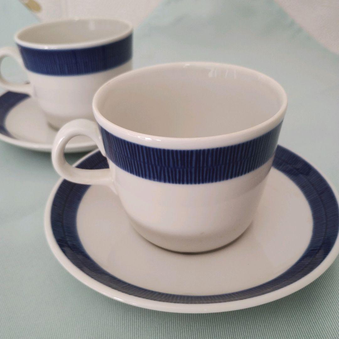 ✨️廃盤✨️ ロールストランド Koka 北欧ヴィンテージ カップ＆ソーサー ヴィンテージ】ロールストランド “KOKA” カップ＆ソーサー I-226,227