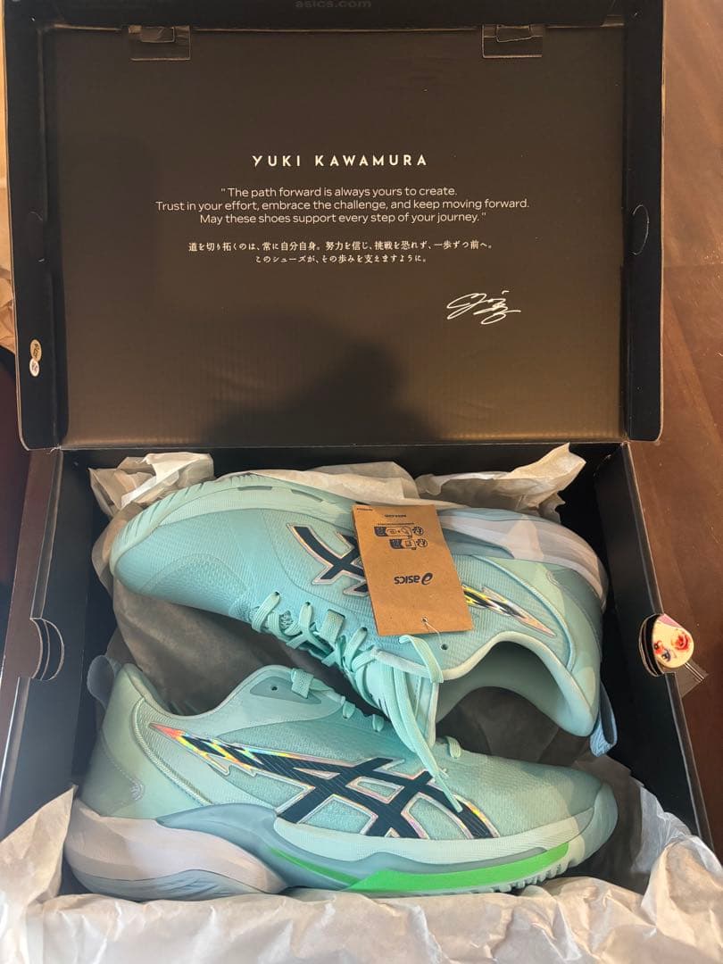 asics SWIFTACE YUKI バスケットボール バッシュ　河村勇輝 バスケットボールの河村勇輝選手と共同開発したシューズ「SWIFTACE