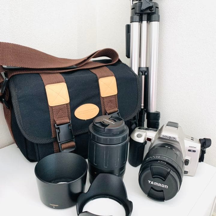 フィルム一眼レフカメラ 三脚 レンズ 5点セット Amazon | VIELKNOV カメラ三脚 中心軸横断 一脚可変 俯瞰撮影三脚 軽量