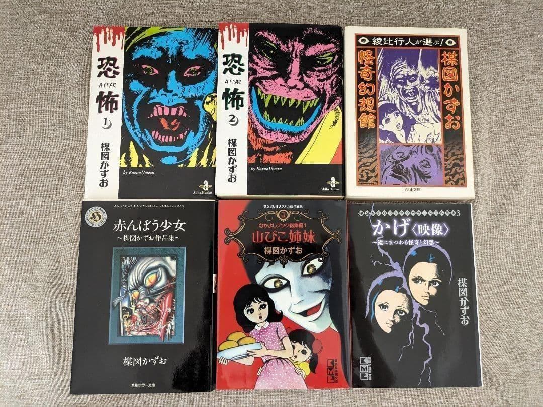 希少本・無料配送】楳図かずお 怪奇漫画 文庫6冊セット - メルカリ