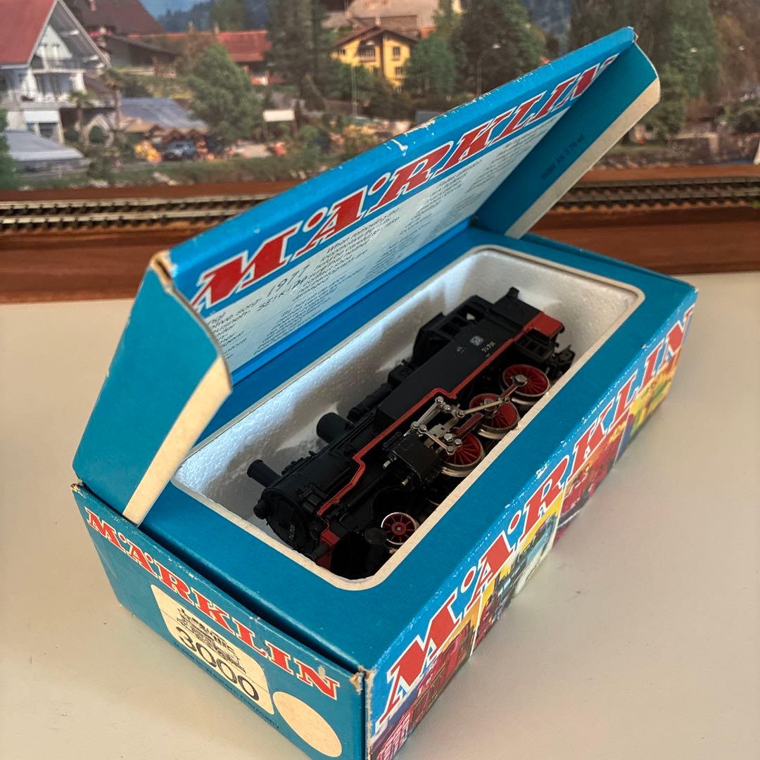メルクリン HO 3095 74形 ドイツ連邦鉄道 タンク機関車 元箱入り 美品