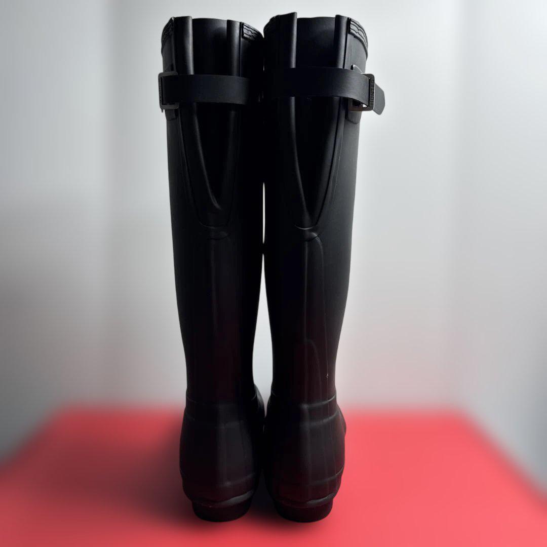 HUNTER レインブーツ ロング WFT1001RMA 25.0cm ブラック