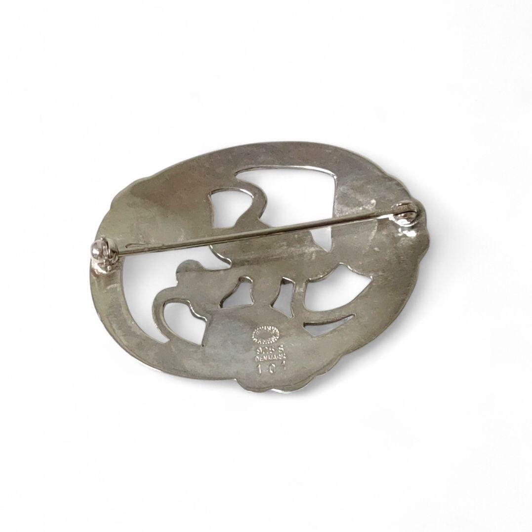 ジョージジェンセン ブローチ 101 SV925 シルバー 希少 ヴィンテージ