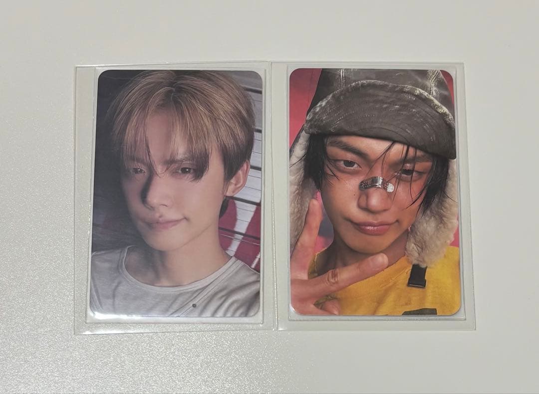 TXT Together Weverse Album ヨンジュン トレカ 2枚 - メルカリ