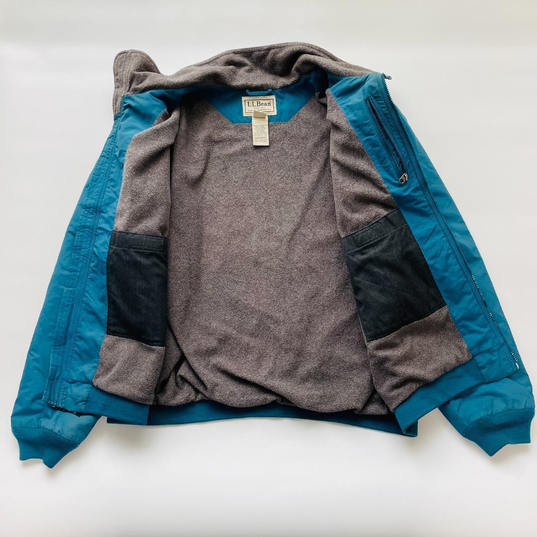 L.L.Bean フリースライナー ナイロンスイングトップジャケット XL