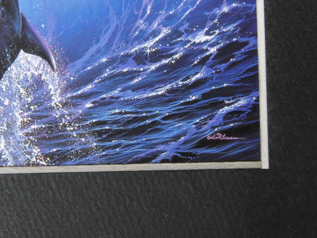 クリスチャン・ラッセン、「バランス オブ ライフ」、希少画集、額装画