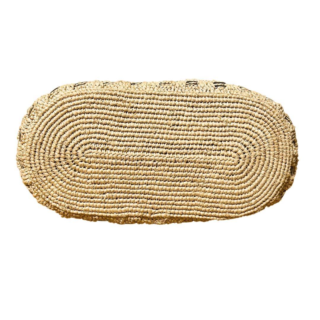 ヘレンカミンスキー カゴバッグ ラフィア ハンドバッグ ベージュ A4