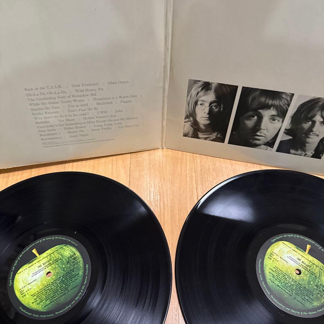 UKオリジナル盤】The Beatles - White Album ステレオ - メルカリ