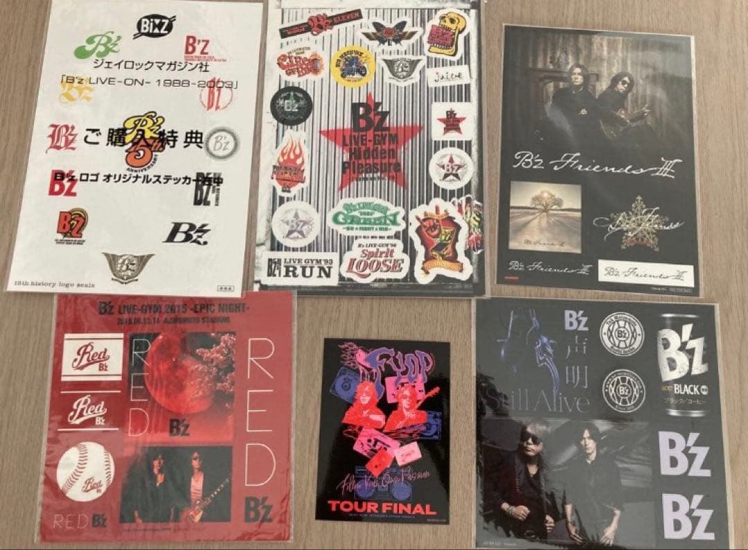 B'z Party 稲葉浩志松本孝弘 FYOP FINAL 限定 ステッカー - メルカリ