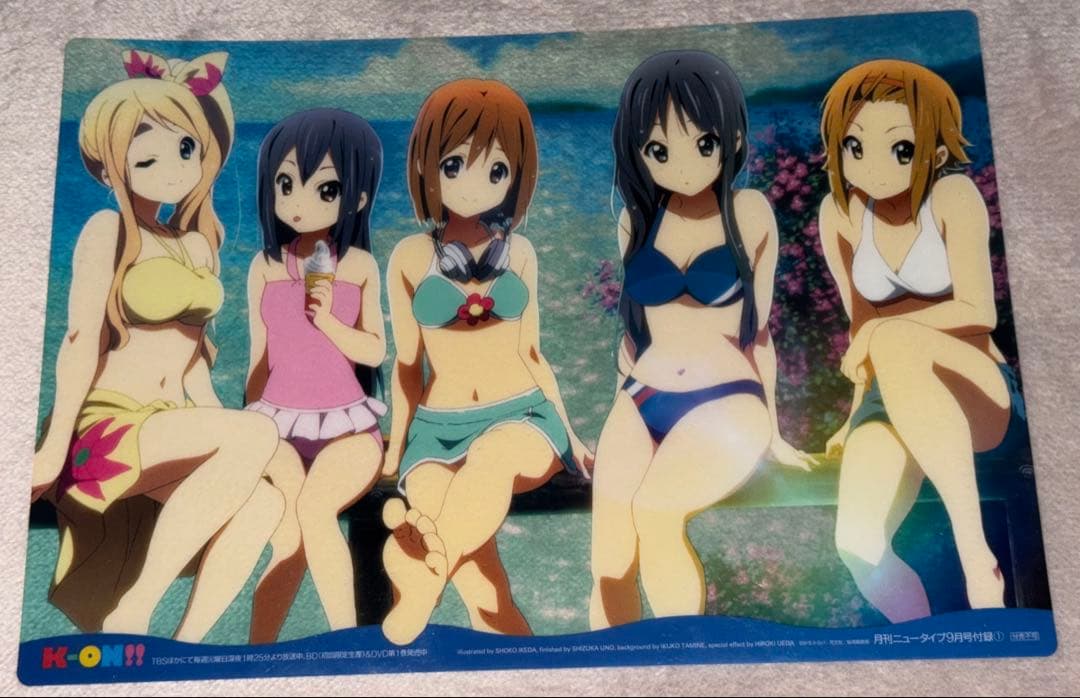 けいおん！！ クリアポスター - メルカリ