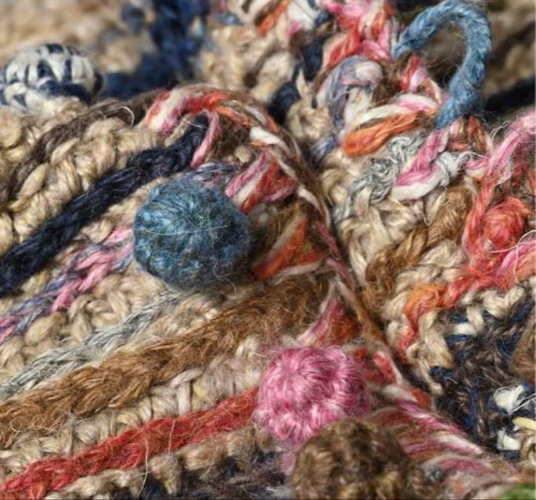 45R 2026春 ラグ編みリネンのボレロ - メルカリ