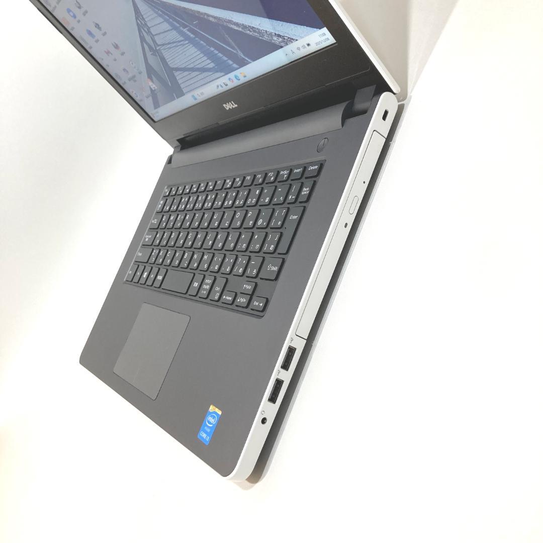 初心者✨i3・超大容量SSD✨白・グレー✨すぐ使えるノートパソコン