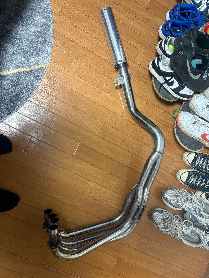 CBX400F 社外マフラー BEET製CBX400F マフラー 社外 中古 バイク 部品 NC07 CBX550F PC07