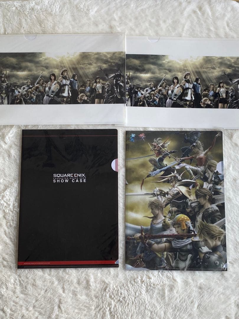 未使用 ディシディア ファイナルファンタジー A4 クリアファイル