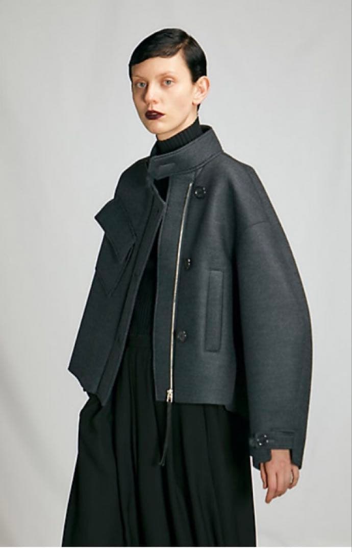 ENFOLD ウールボンディングショートコート - メルカリ