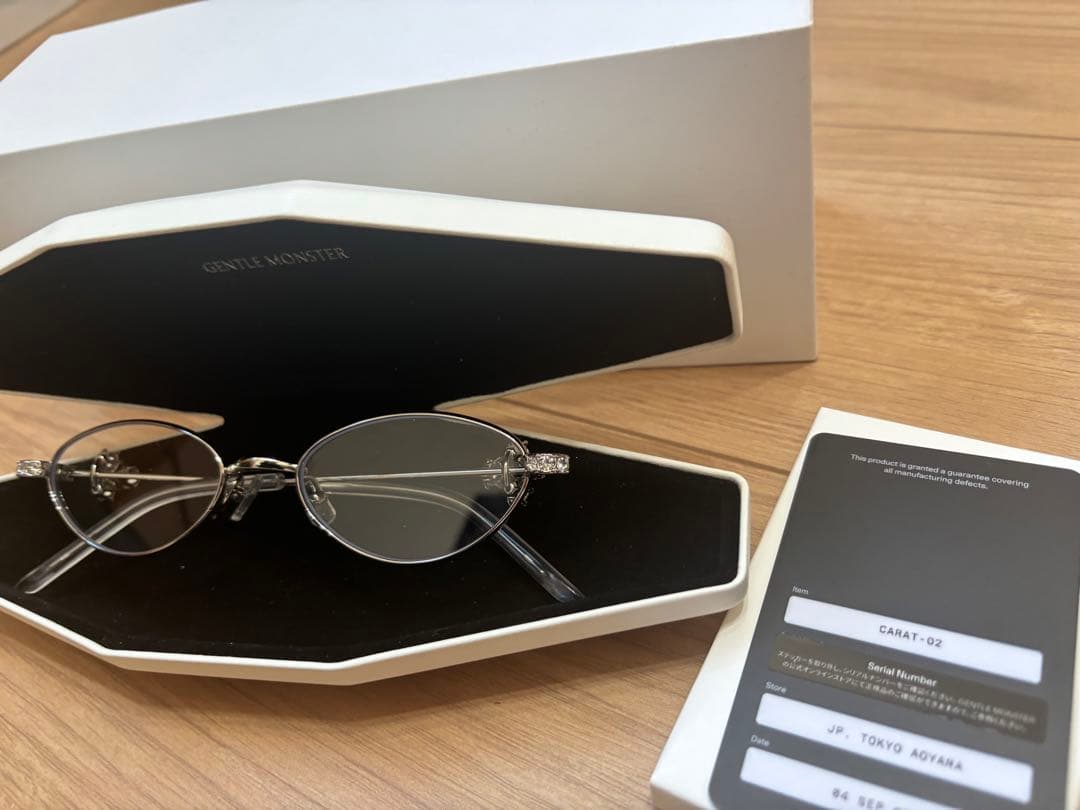 青山店購入品】GENTLE MONSTER Carat02 - メルカリ