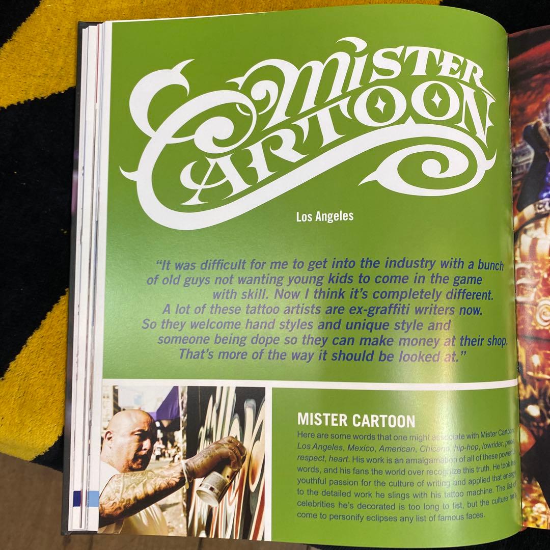 SKIN GRAFMasters of GraffitiTattooカートゥーン