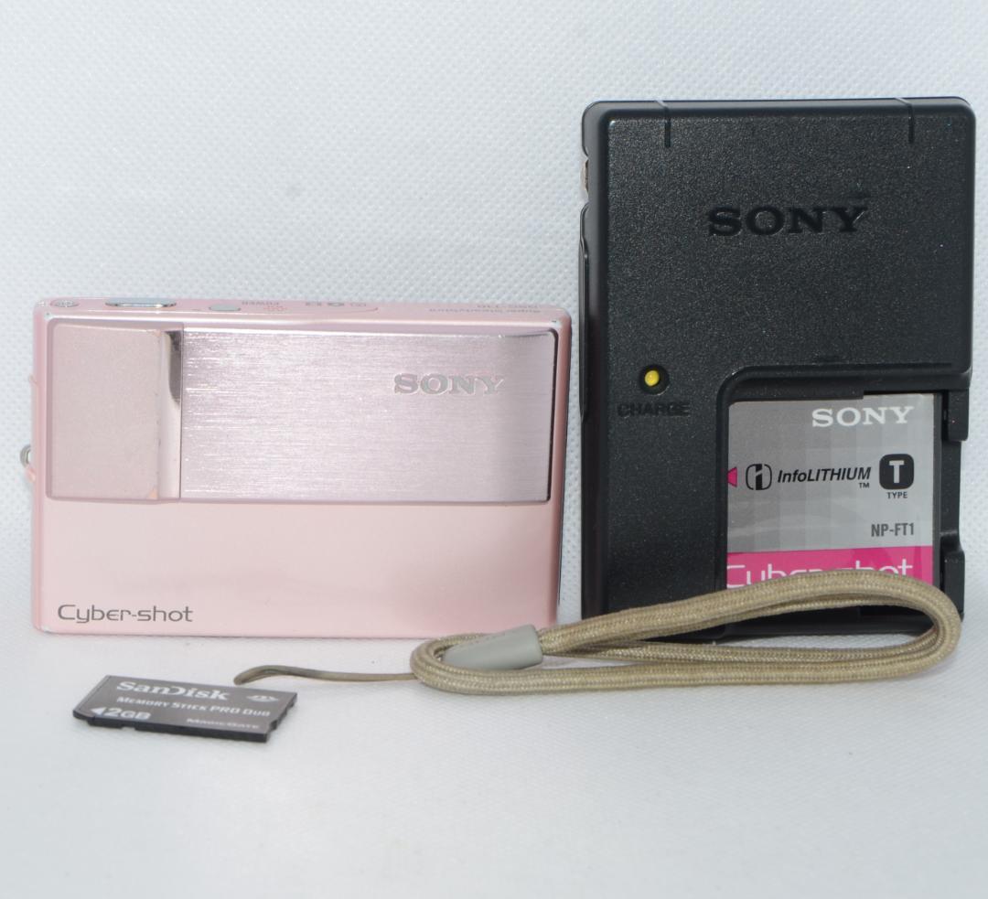 (美品)SONY Cybershot DSC-T10 ピンク (動作確認済) DSC-T10 | デジタルスチルカメラ Cyber-shot サイバーショット | ソニー