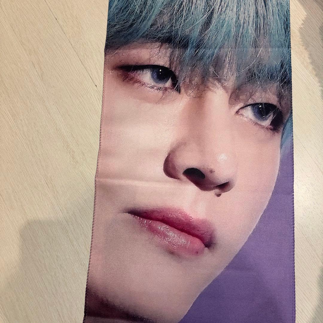BTS V テテ テヒョン スローガン 青髪 - メルカリ
