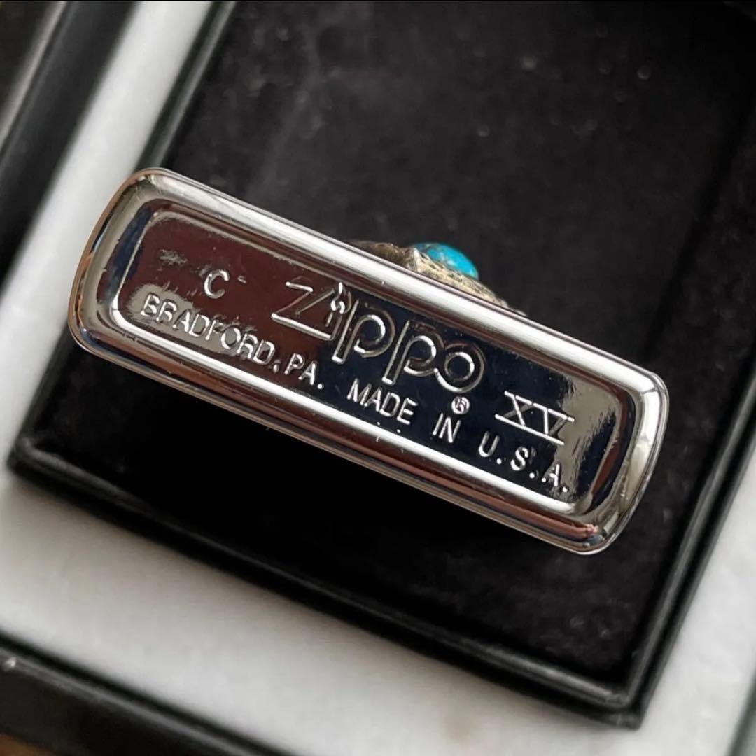 USED】zippo 1999年vintageインディアンジュエリーターコイズ - メルカリ