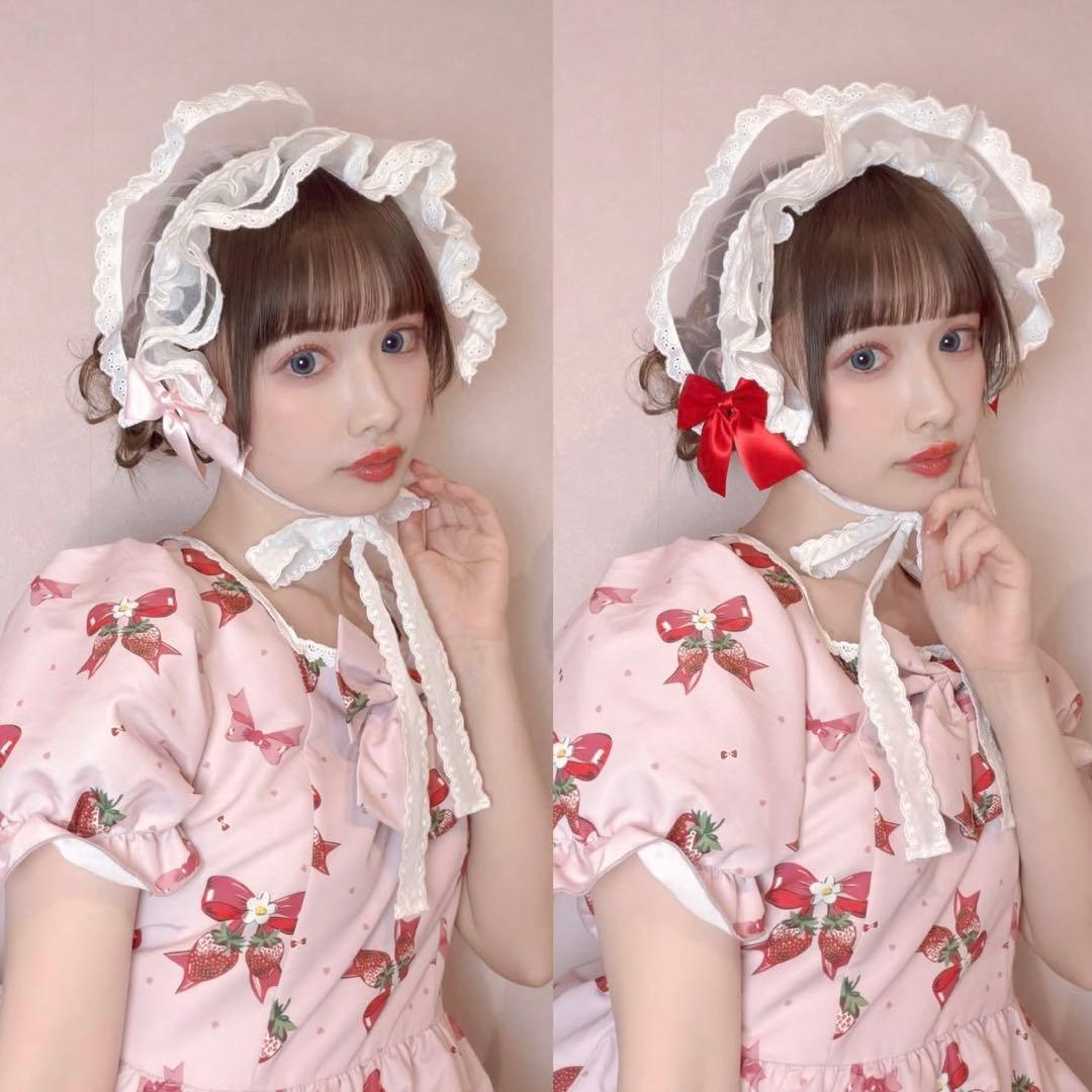 アベイル まゆろん コラボ イチゴ柄ワンピース ピンク Lサイズ - メルカリ