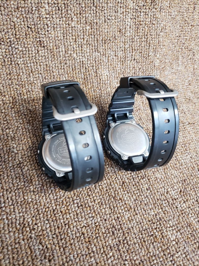2本セットCASIO DW-5600BB 正常稼働品 G-SHOCK Gショック - メルカリ