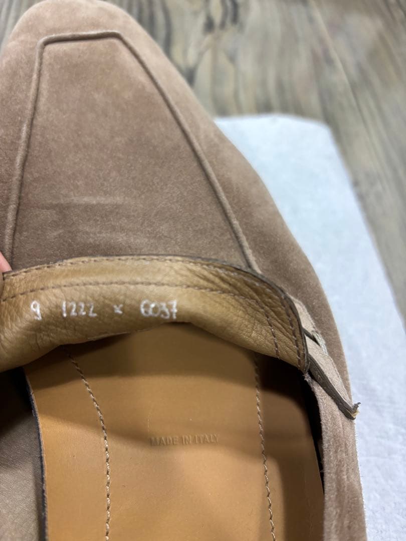 ベルルッティ　ロレンツォ　スエードローファー　サイズ9 28.5cm