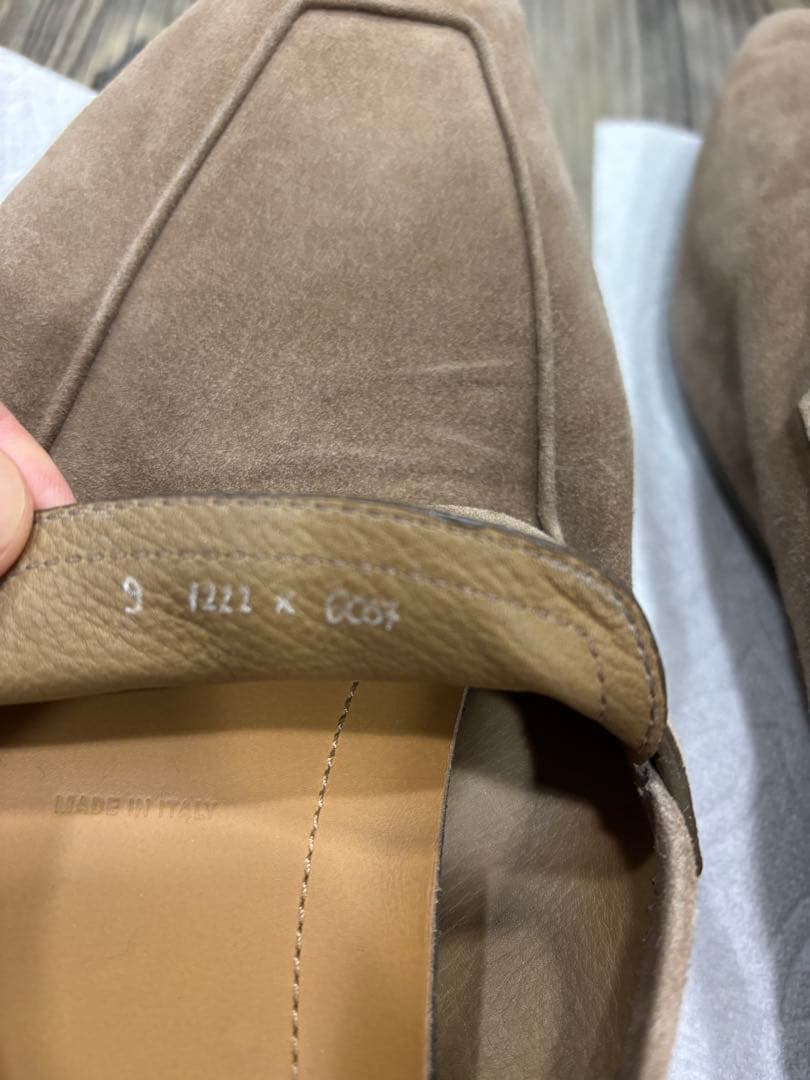 ベルルッティ　ロレンツォ　スエードローファー　サイズ9 28.5cm