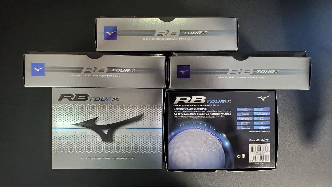 n .k様　RB TOUR X 新品 ゴルフボール ミズノRB TOUR／RB TOUR X ～ツアーレベルのボールはこれ以上いらない？～