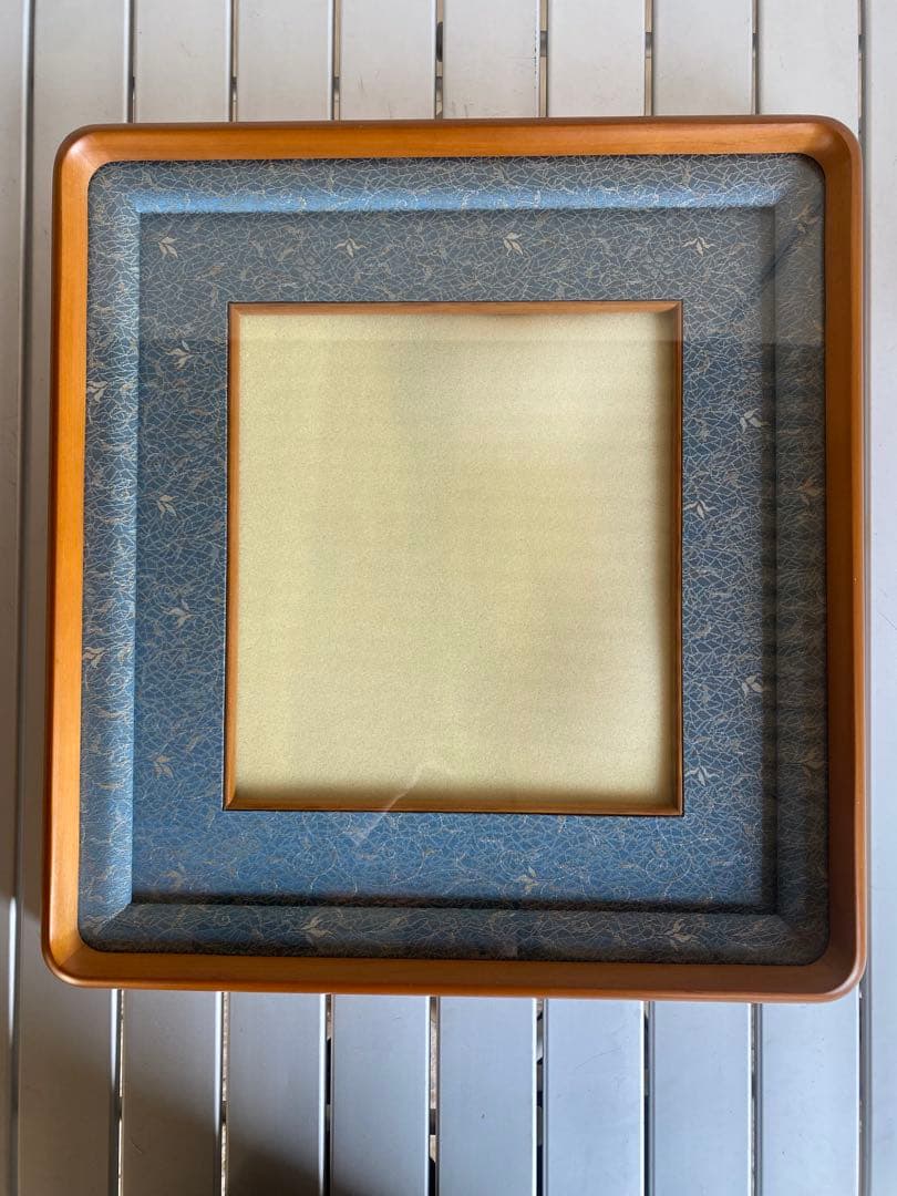 色紙　額縁　書道　隅丸　和額　未使用　高級 楽天市場】お買得隅丸額フリー 半切1／3 書道額 隅丸 すみまる 額縁