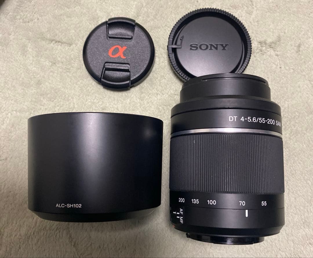 値下げ シャッター回数1197回 SONY α58 SLT-A58Wズームセット - メルカリ