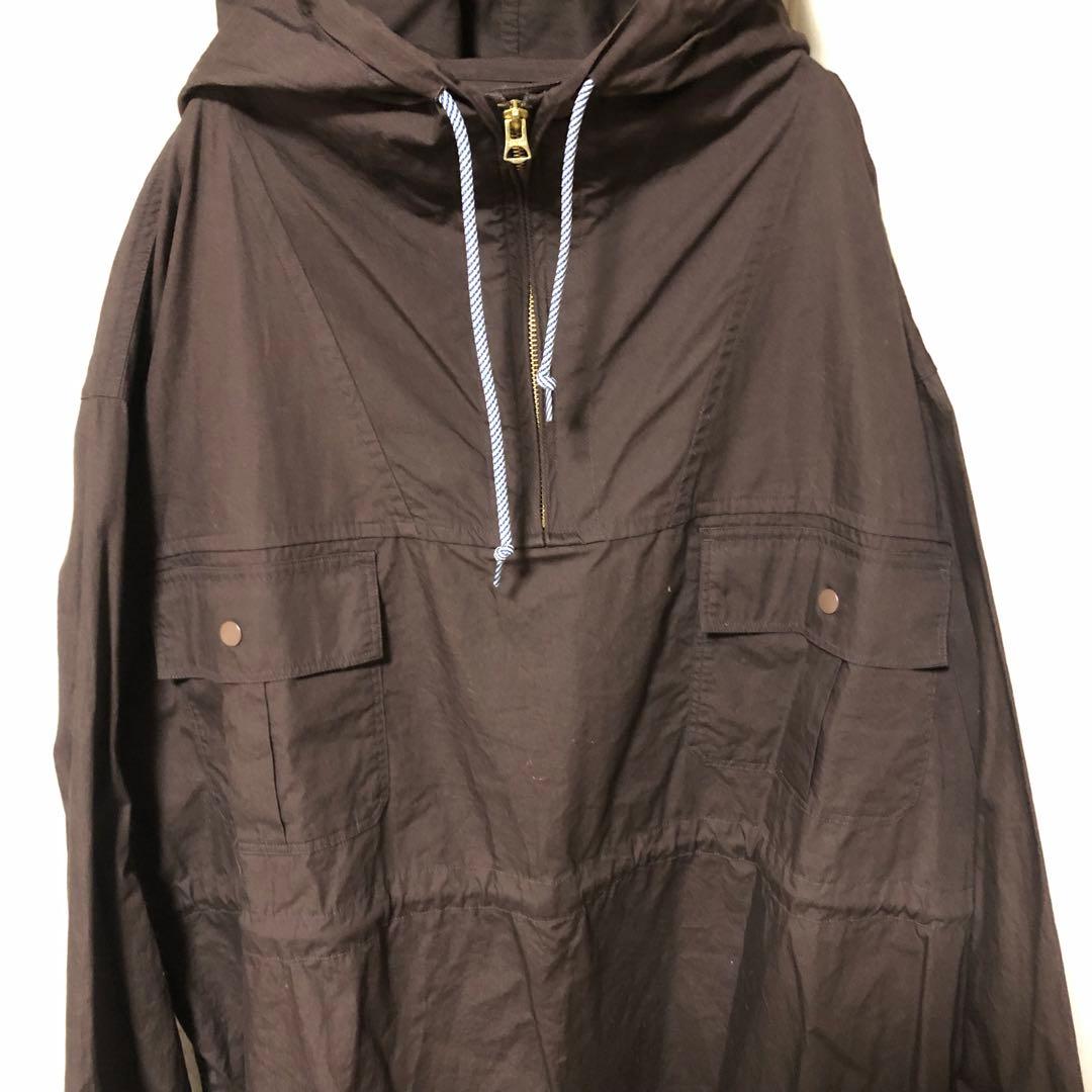 美品❗️BEAMS PLUS コットン アノラックパーカー 茶 XL