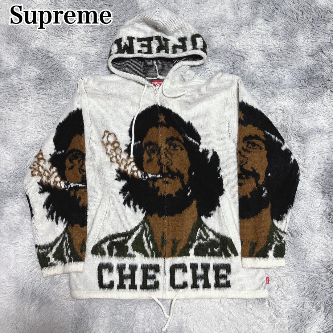 Supreme チェゲバラ ニット パーカー シュプリーム ジップジャケット 経堂) Supreme シュプリーム 21SS Che Hooded Zip Up Sweater