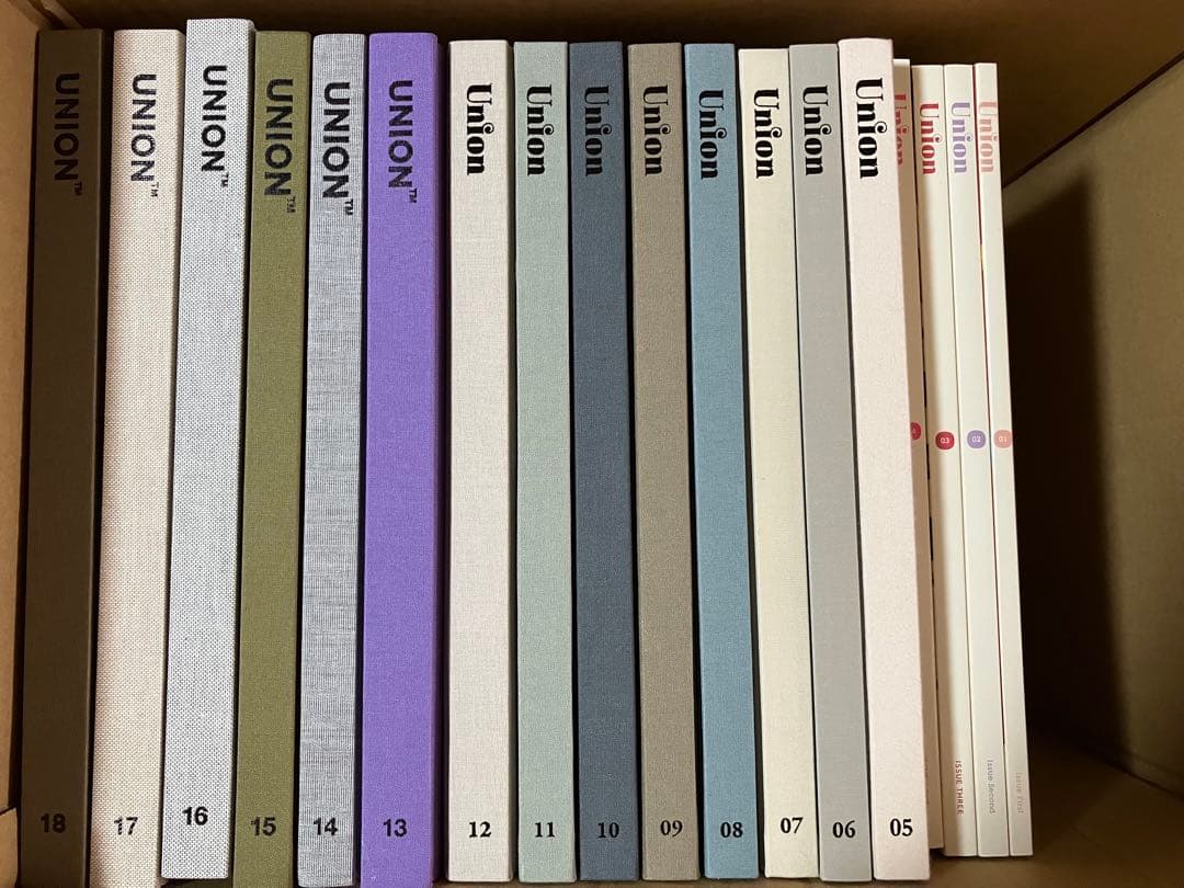 ユニオン　マガジン　Union Magazine UNION Magazine Vol. 1 - 16 セット - メルカリ
