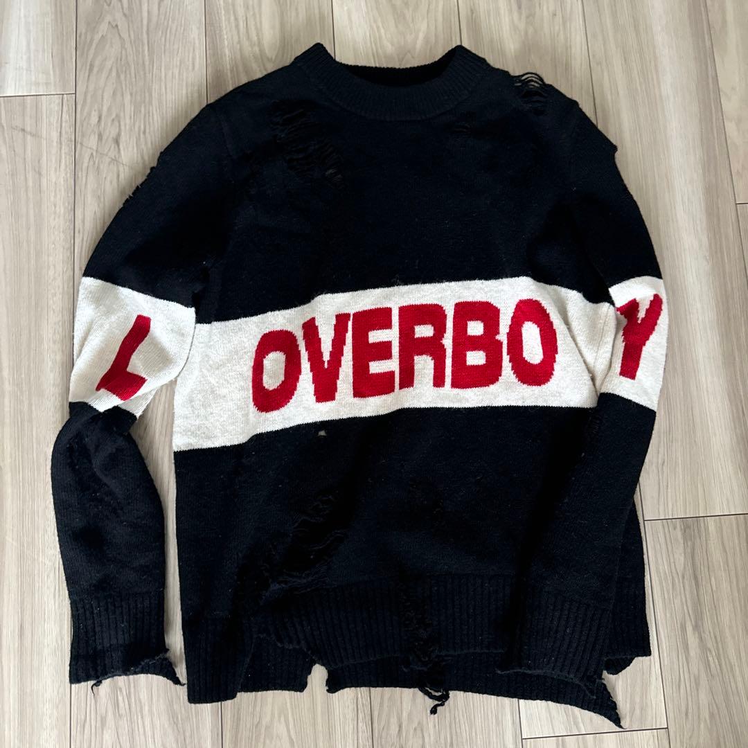 CHARLES JEFFREY LOVERBOY ディストレスセーター - メルカリ