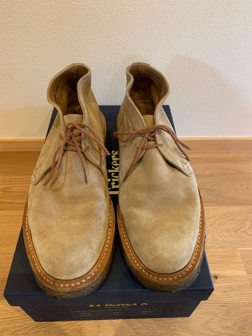 ボーイズマーケット別注 トリッカーズ デザートブーツ - メルカリ