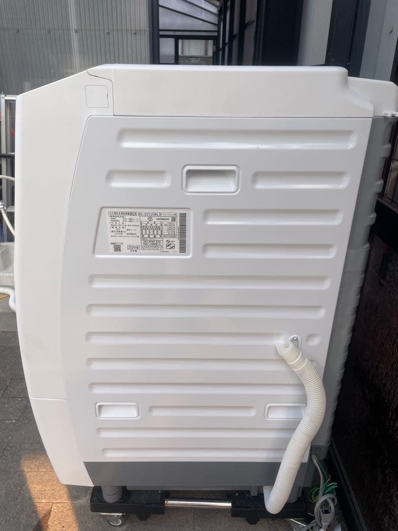 高年式❗️ほぼ未使用】2024年製 日立ドラム式洗濯機 BD-SV120KL
