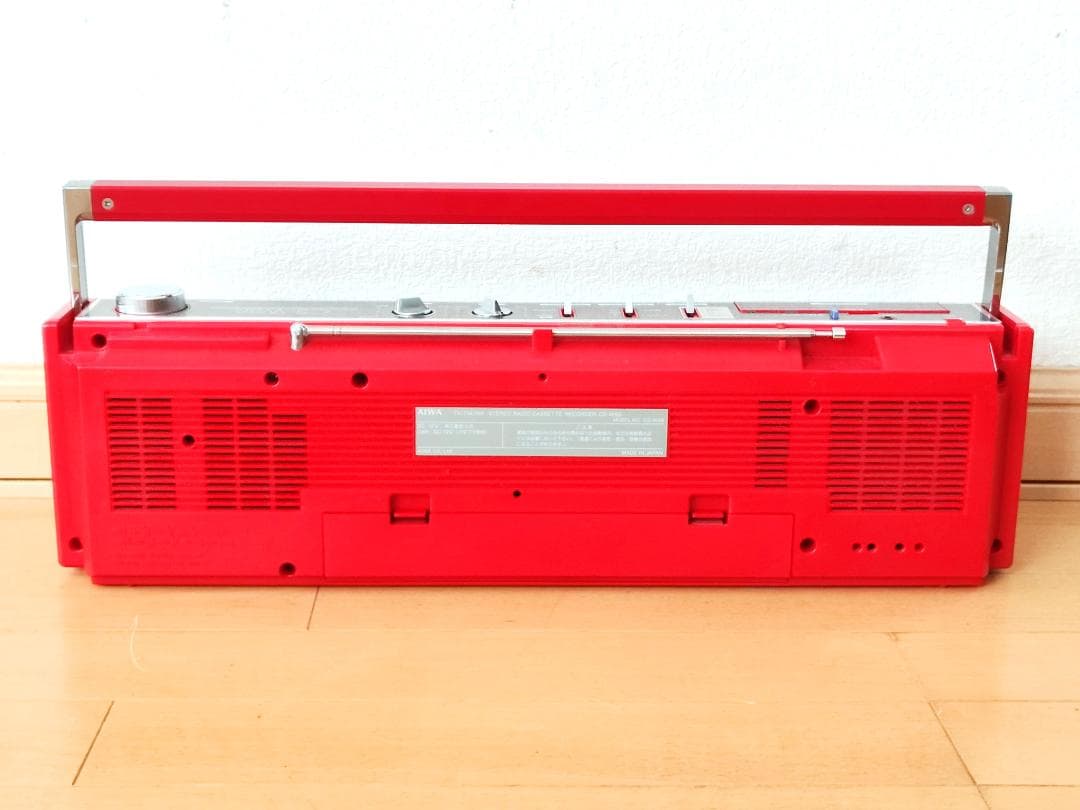 ジャンク】 AIWA ラジカセ CS-W88 アイワ 外装良好