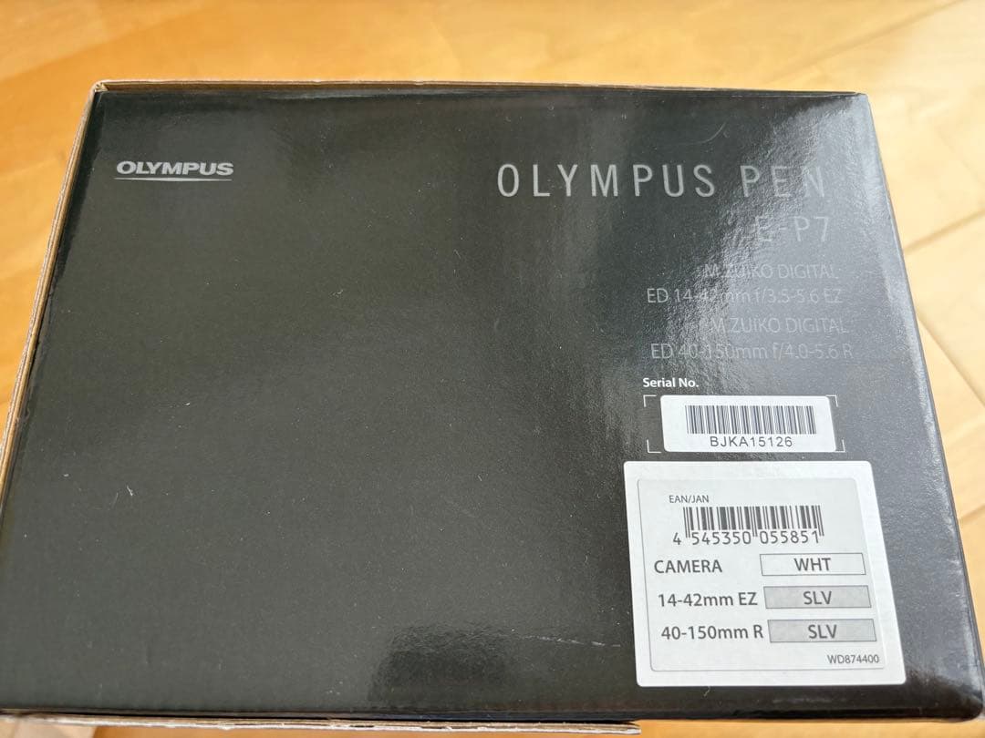 OLYMPUS PEN E-P7 EZダブルズームキット ホワイト SDカード付 オリンパス（OLYMPUS） ミラーレス一眼カメラ OLYMPUS PEN E-P7 EZ