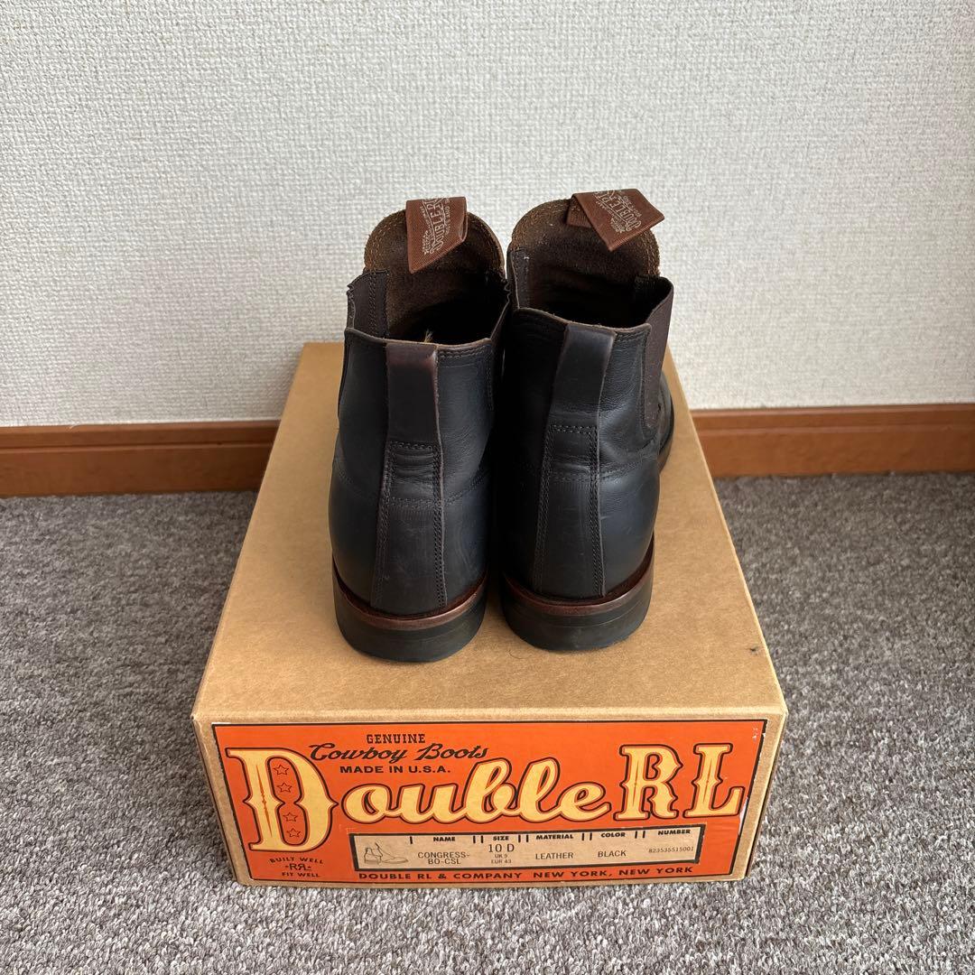 RRL サイドゴアブーツ ダブルアールエル ラルフローレン チェルシー 茶