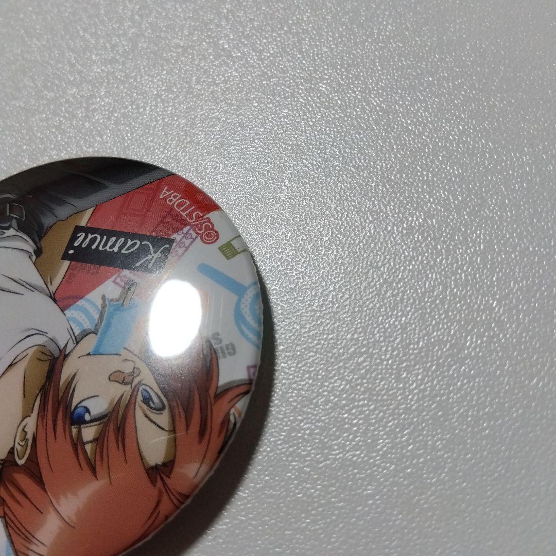 銀魂】神威 魅せキューブ 3年Z組 銀八先生 アイス 学ラン 缶バッジ