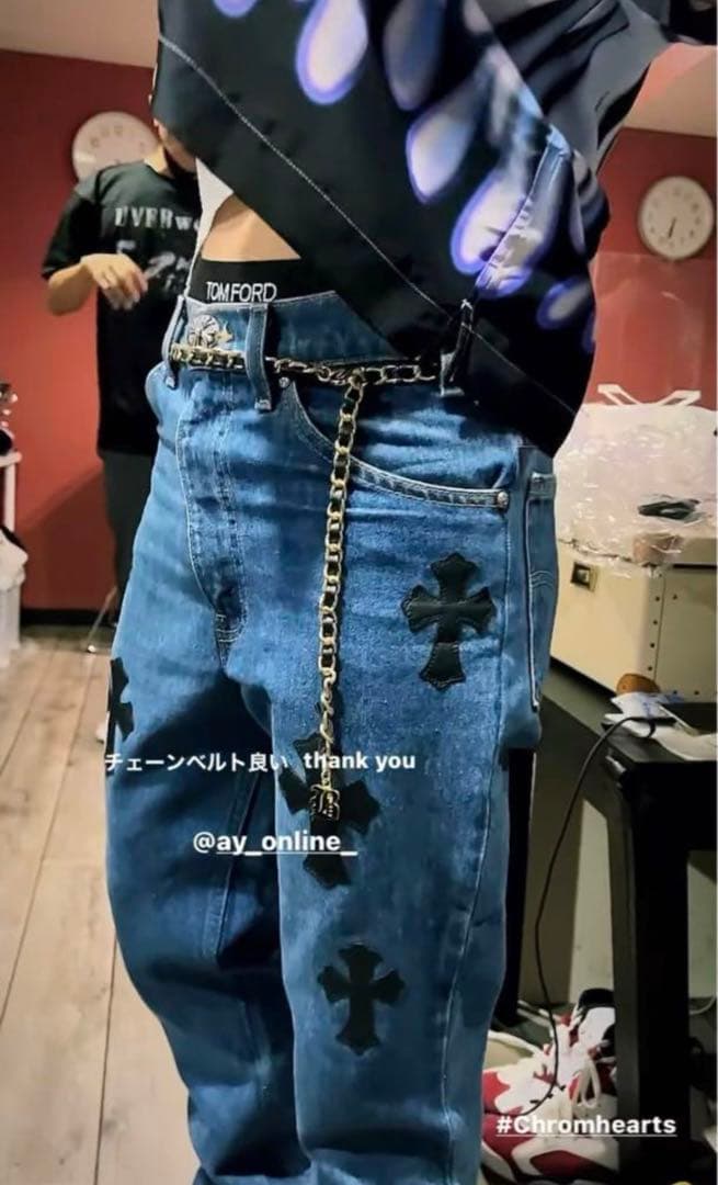 UVERworld TAKUYA∞着用 チェーンベルト類似品 - メルカリ