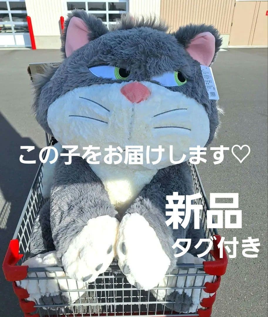 コストコ ルシファー 特大 ぬいぐるみ シンデレラ ディズニー - メルカリ