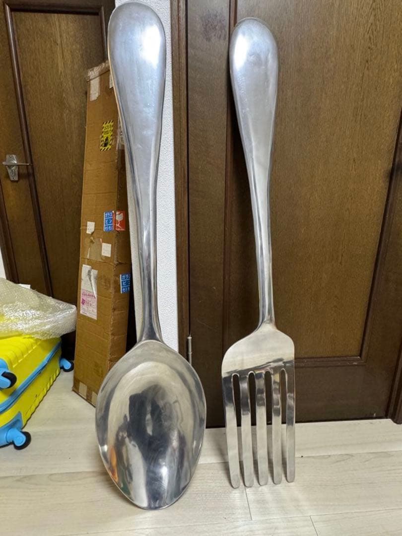 結婚式、披露宴　ビッグスプーン　ビッグフォーク　セット　ファーストバイト ビッグスプーンのレンタル業者ならイベント21！東京や大阪など全国対応