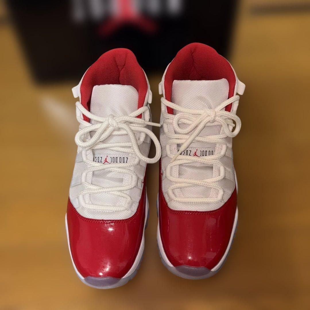シューズ(男性用) AIR JORDAN 11 retro 28.0cm varsity red