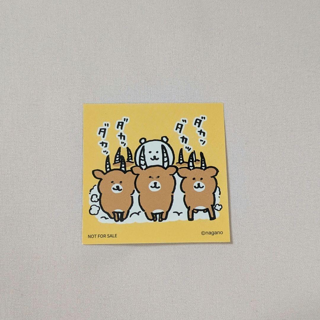ナガノマーケット ノベルティ ステッカー インパラ - メルカリ