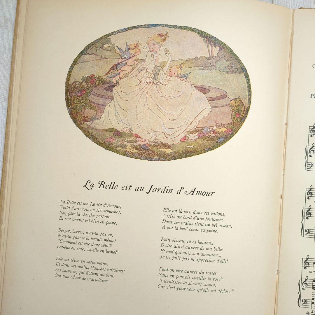 稀少1923アンティーク楽譜 絵本 洋書古書 児童書 ヴィクトリアン