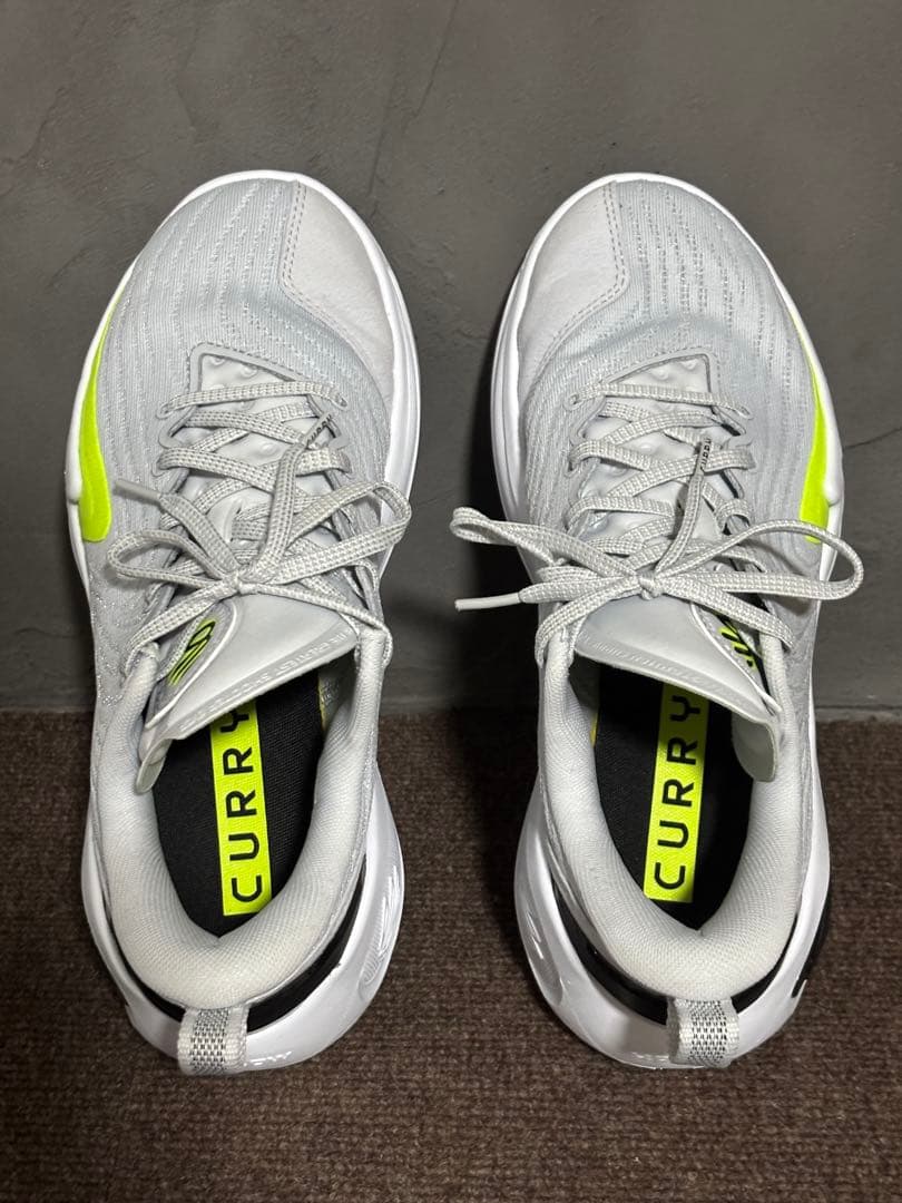 アンダーアーマー カリー curry12 グレー 26.5cm 美品