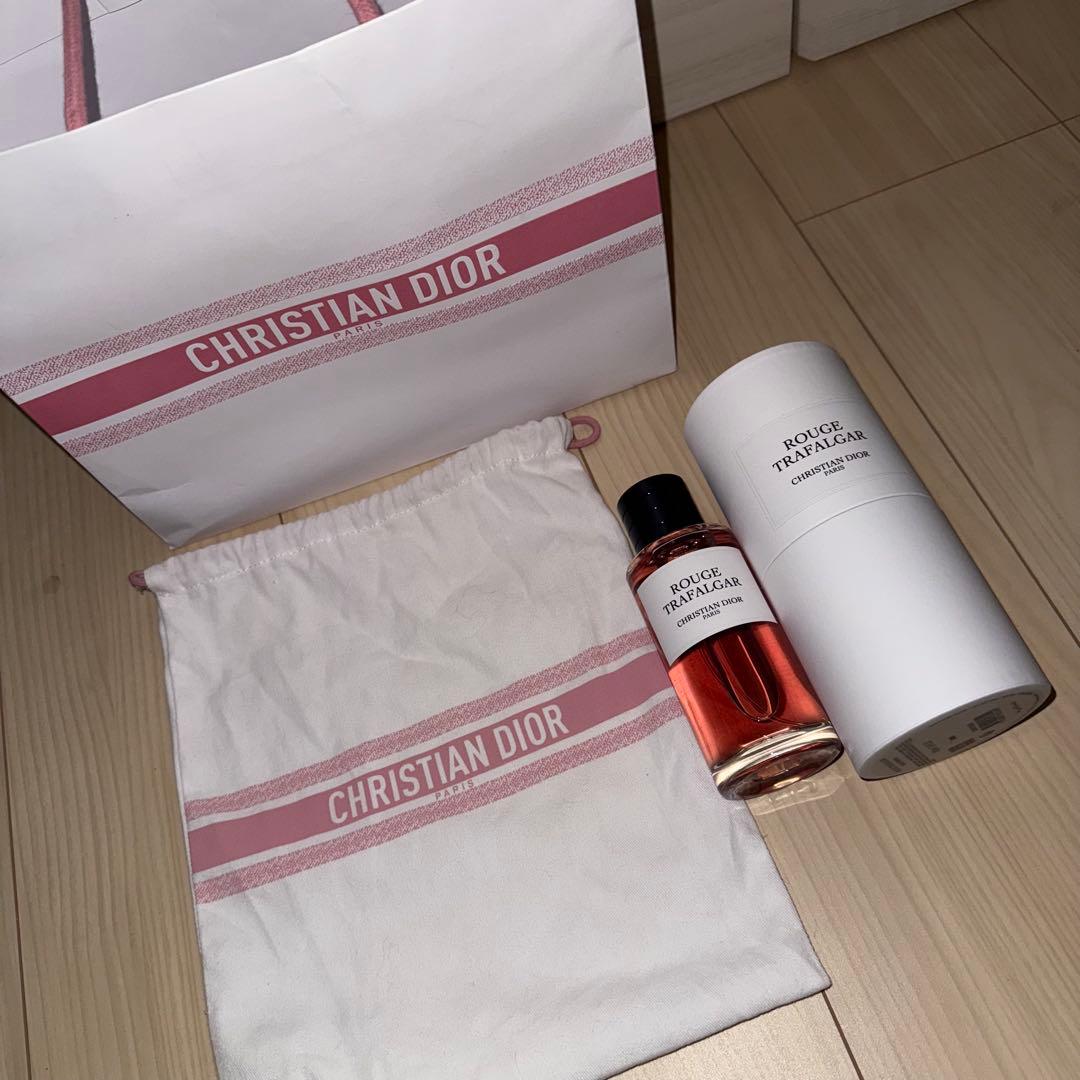 未使用 DIOR ルージュトラファルガー 100ml 香水 限定布袋付 正規品 DIOR】 新作 メゾン クリスチャン ディオール ルージュ トラファルガー