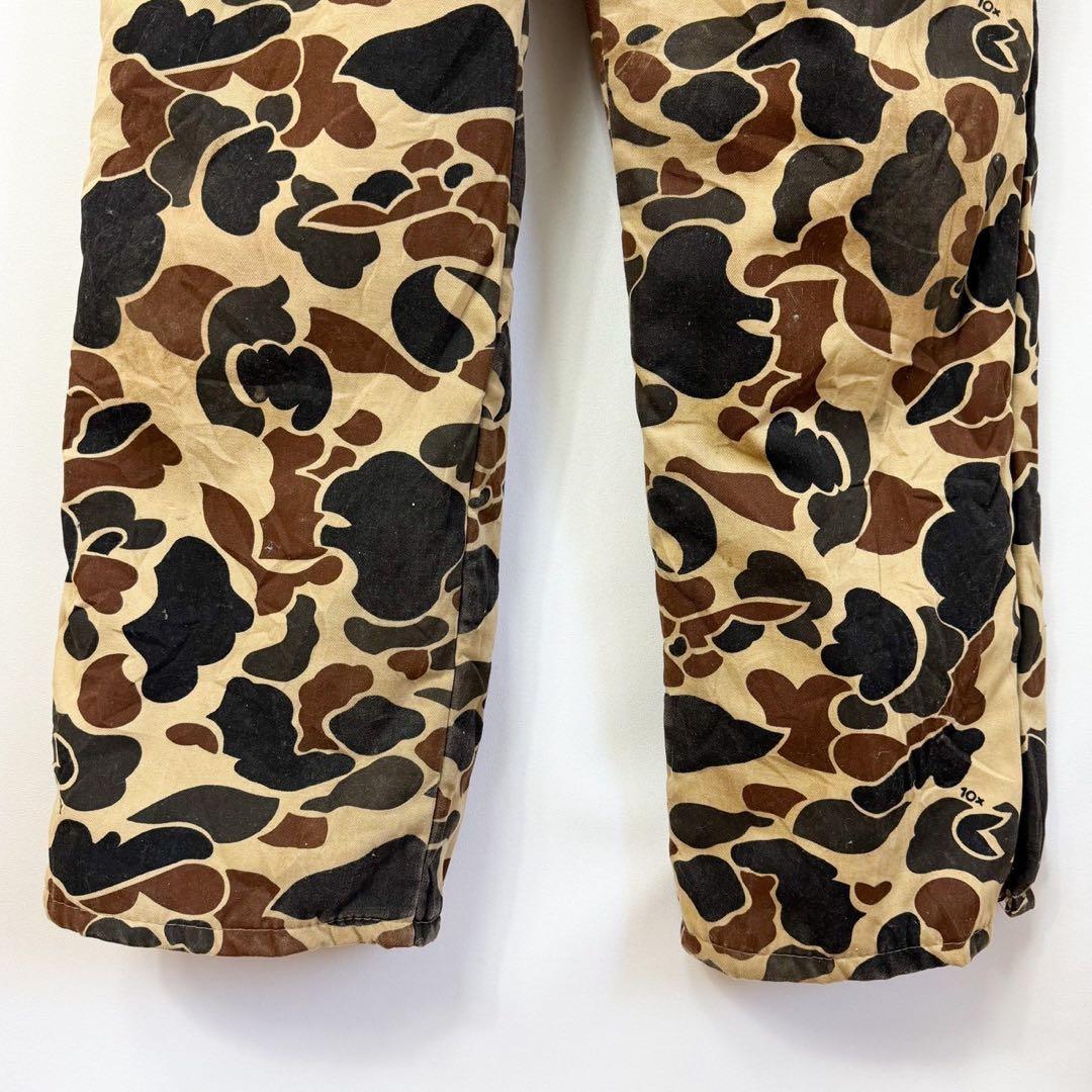 80s 10X USA製 ダックハンターカモ つなぎ オーバーオール S48b - メルカリ